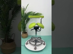 Des chaises d'assistant réglables en dentisterie de luxe en cuir en micro-fibres