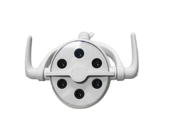 Lampe dentaire LED sans ombre à 6 ampoules pour chirurgie buccale et examen