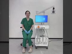 Système de radiographie et d'imagerie dentaire vétérinaire tout-en-un | Poste de travail dentaire vétérinaire portable avec intra-oral