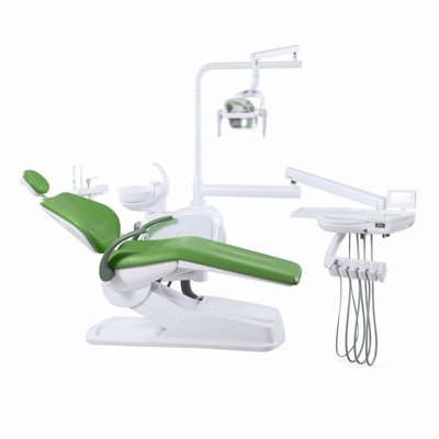 Unité dentaire intégrale d'usine de Foshan CE approuvé chaise dentaire moderne en cuir en PU personnalisé