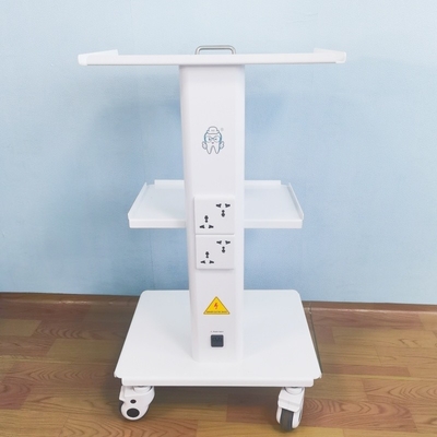 Chariot de voiture de clinique dentaire en acier inoxydable