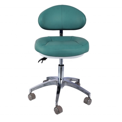 Tabouret de dentiste en cuir en micro-fibres Grand dossier Tabouret de salon Coussin doux Tabouret chirurgical pour dentiste