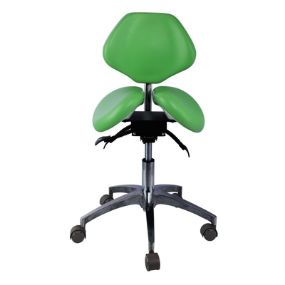 Un fauteuil dentaire unique Couleur bleue Chaise de salon de coiffure Confortable fauteuil dentaire jumeau de selle