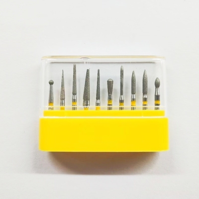 FG Polissage à grande vitesse Bur rotatif Résistance chirurgicale Steel Dental Diamond Burs