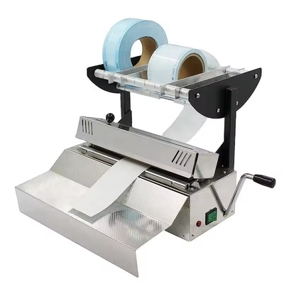Stérilisation en acier inoxydable sélecteur de poche dentaire 500W sélecteur thermique machine de scellement dentaire