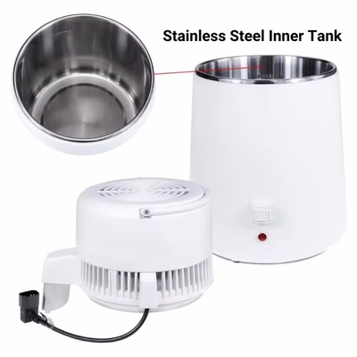 Machine à eau distillée de 750 W 4L Bouteille en plastique Distilleur automatique d'eau dentaire