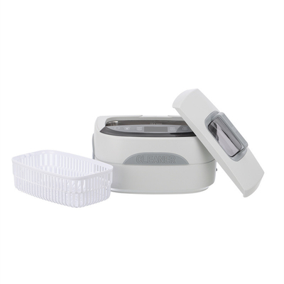 Nettoyeur de bijoux mini à ultrasons multi-fonctionnel Nettoyeur à ultrasons efficace pour dentisterie