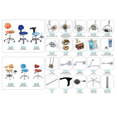 Chaise dentaire Foshan pièces détachées costume pour différents types d'unité dentaire