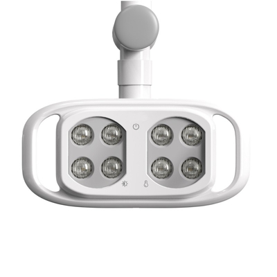 Lampe de fauteuil dentaire sans ombre personnalisée 8 yeux Lumière LED avec capteur