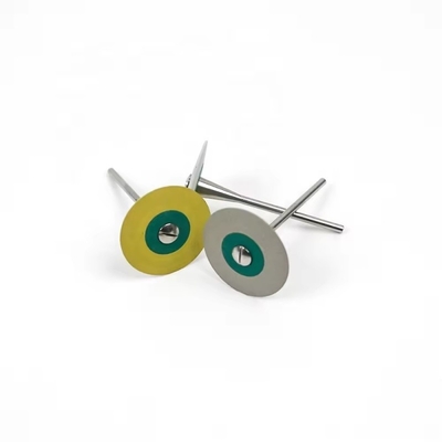Disque de coupe de polissage dentaire 26 mm jaune