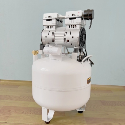 105L/Min Flux d'air pompe à air dentaire 850W Compresseur d'air dentaire silencieux