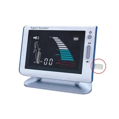 4Localisateur d'appexe du canal radiculaire dentaire LCD de 5 pouces Localisateur d'appexe dentaire sans fil avec batterie rechargeable
