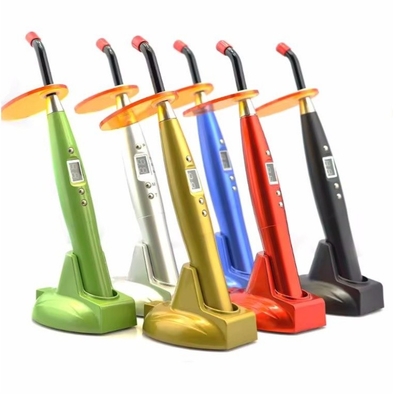 Plume de soins dentaires sans fil Design arc-en-ciel coloré LED 10S