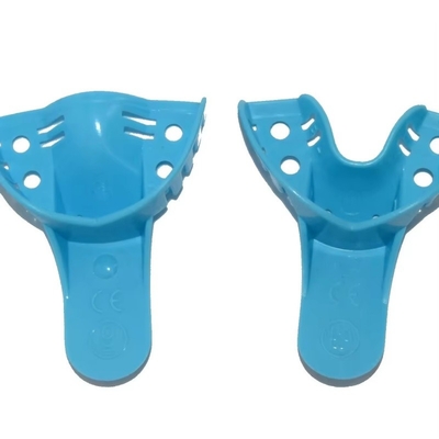 10 pièces/sac plateau d'impression orthopédique jetable plateau d'impression dentaire en plastique multifonction