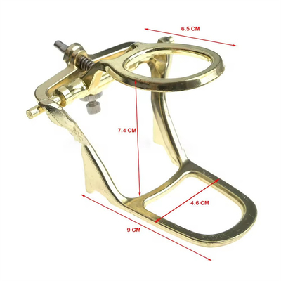 Articulateur de laboratoire dentaire à bouche pleine en laiton à ressort 3 taille articulateur dentaire