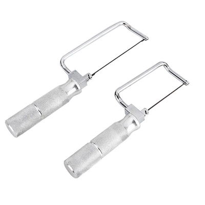 Instruments de laboratoire dentaire Faucille de scie dentaire en acier inoxydable Faucille en plâtre dentaire de taille 3