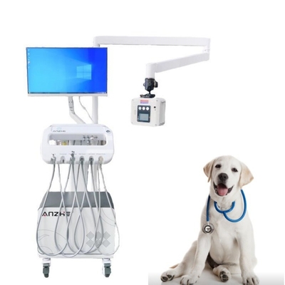 Soins dentaires pour animaux de compagnie chariots de traitement mobiles usine directement vétérinaire chariot dentaire avec unité de rayons X