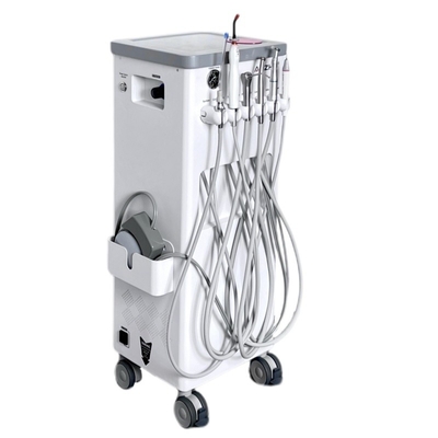 Clinique dentaire mobile 550W Chariot d'opération dentaire mobile Unité portable dentaire en acier inoxydable