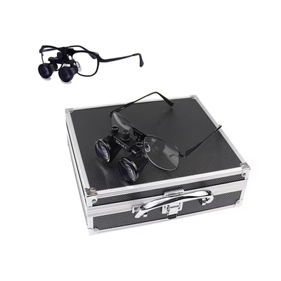 Verres de grossisse chirurgicaux sans fil avec phare LED Légère poids Dentistique 3,5X Loupes chirurgicales