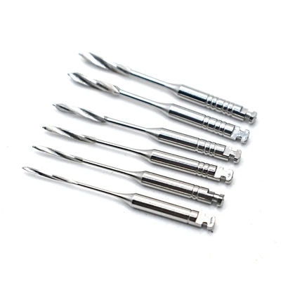 Instruments de canal radiculaire endodontique dentaire 32 mm Reamers dentaires Pesso pour agrandir la portion cervicale