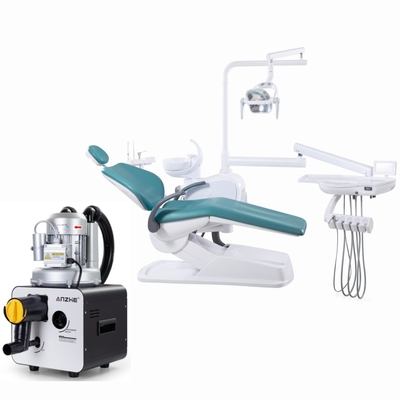 Système d'aspiration dentaire portable puissant dynamique forte salive pompe à vide haute machine Unité d'aspiration pour 2 chaises dentaires