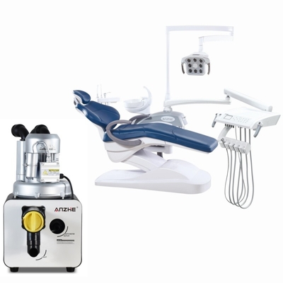 Équipement dentaire Système d'aspiration d'aspirateur chirurgical Clinique Unité dentaire portable Machine d'aspiration pour 4 unités dentaires