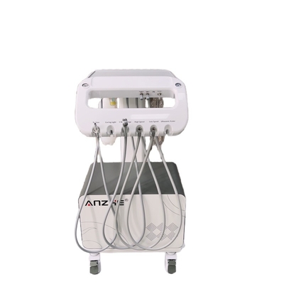 Chariot dentaire tout en un Unité dentaire vétérinaire mobile Machine de traitement des dents pour animaux de compagnie Traitement oral