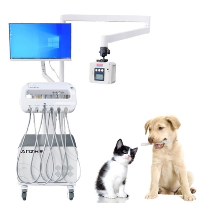 Clinique pour animaux de compagnie Chariot dentaire mobile Hôpital pour animaux Chariot d'opération multifonctionnel Équipement dentaire vétérinaire Chariot de traitement des dents