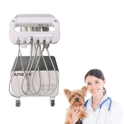 Équipement dentaire vétérinaire Unité dentaire mobile pour les animaux de compagnie Clinique de soins dentaires pour animaux Chariot dentaire mobile