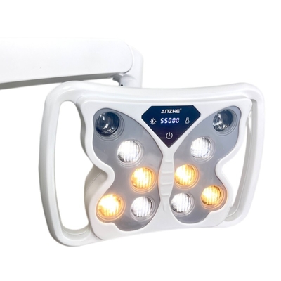 2 en 1 Fonction fauteuil dentaire LED Opération Lumière bleue Lumière de blanchiment des dents Fonction lampe de bouche Lumière de chirurgie dentaire