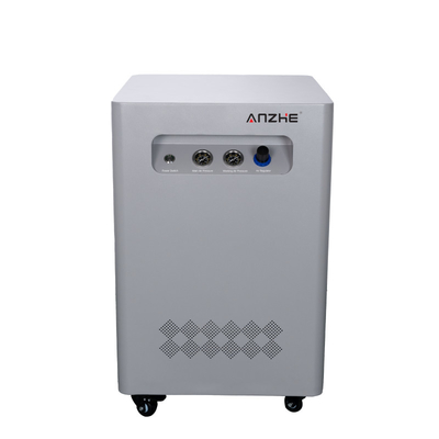 ISO Approved Dental Compressor Portable Oil Free Air Compressor with Silent Cabinet Gery Color Silent Compressor with Box