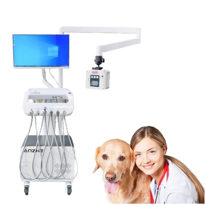 Top Quality Veterinary Dental System Vet Clinic Equipment Pet Teeth Treatment Unit Mobile Dental Cart