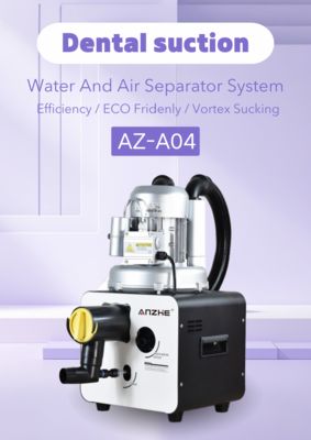 Unité d'aspiration pour pompe à vide dentaire pour 4 fauteuils, unité d'aspiration dentaire électrique mobile, puissance 1300w