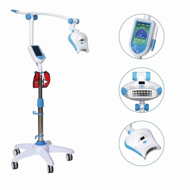 30 minutes Appareils de blanchiment des dents avec écran LED 3 couleurs Machine de blanchiment des dents