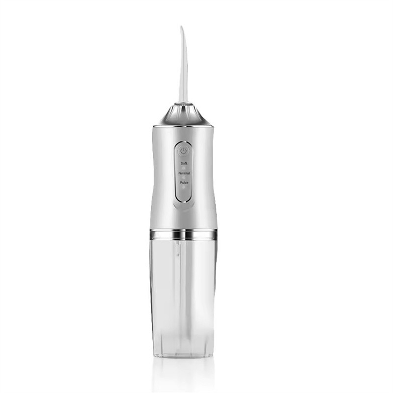 Réservoir d'eau de 240 ml 3 modes Irrigueur oral à corps complet étanche à l' eau électrique Flosser d' eau dentaire