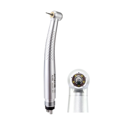 5 Spray d'eau à grande vitesse Turbine à air sans ombre LED Light Dental Handpiece