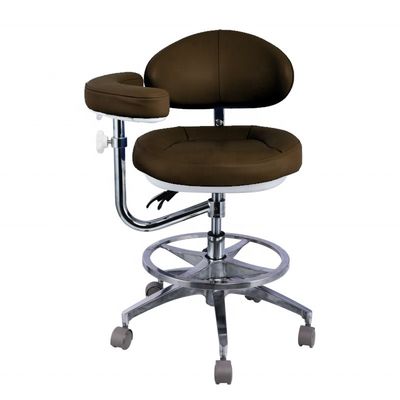 Un bon prix. Design de luxe Tabouret de dentiste Chaise de médecin Travail au microscope Tabouret chirurgical avec accoudoir en ligne