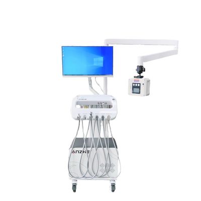 Un bon prix. Chariot dentaire mobile avec machine à rayons X Chariot dentaire mobile avec compresseur d'air en ligne