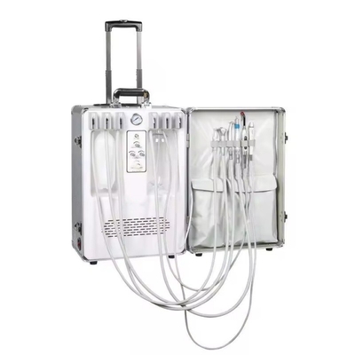 Clinique dentaire de style bagage Unité mobile dentaire agréée CE avec compresseur d'air