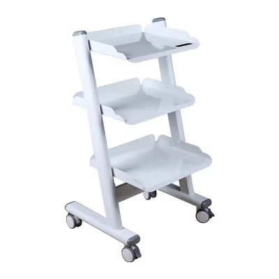 Équipement dentaire Chariot médical en acier inoxydable Chariot dentaire mobile durable