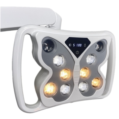 70000 LUX Lampe d'opération dentaire 10 ampoules lampes chirurgicales en forme de papillon pour unité dentaire