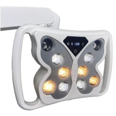 Un bon prix. 70000 LUX Lampe d'opération dentaire 10 ampoules lampes chirurgicales en forme de papillon pour unité dentaire en ligne