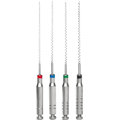 Porteurs de pâtes dentaires Remplisseur de racines Lentulo 21mm 25mm 28mm Fichiers endodontiques assortis