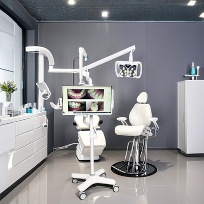 Salons de beauté Dents Machine de blanchiment Lumière bleue 10 Yeux Machine de blanchiment des dents Lampes mobiles de blanchiment des dents