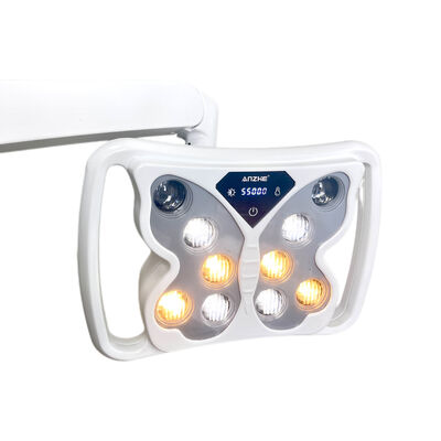 Un bon prix. Lampe d'opération dentaire LED sans ombre avec fonction de blanchiment des dents 10 ampoules Lampe de fauteuil dentaire réglable 12-24V OEM disponible en ligne