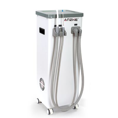 Unité mobile d'aspiration dentaire de 800 L/min avec système de séparation d'air liquide pour les cliniques
