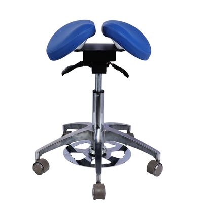 Un bon prix. Tabouret de dentiste ergonomique avec selle, hauteur réglable et rotation à 360 degrés pour cliniques dentaires et hôpitaux en ligne