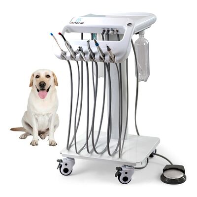 Un bon prix. Chariot dentaire vétérinaire portable de base avec 5 tubes. en ligne