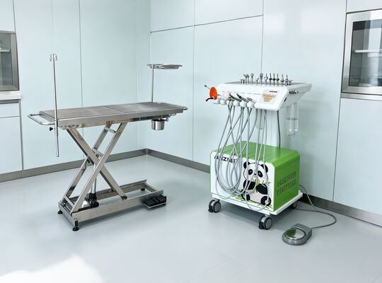 Un bon prix. Unité dentaire vétérinaire portable équipement dentaire professionnel pour animaux de compagnie de type Panda pour les petites cliniques d'animaux en ligne