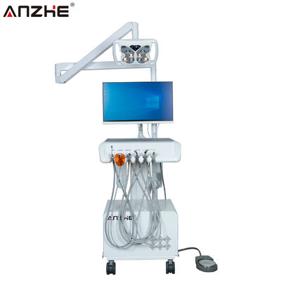 Un bon prix. Unité de traitement dentaire avec lampe dentaire LED papillon caméra intra-orale et système informatique Windows pour la dentisterie numérique en ligne